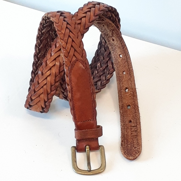 Vintage Ll Bean Braided Solid Brass 